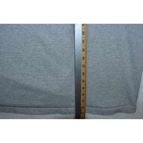 Carhartt Emea Mens T-Shirt Size 3XL Tall Original Fit Gray Core Logo Long Sleeve - Picture 11 of 12